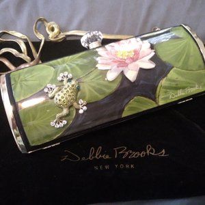 Debbie Brooks limited edition 3D lilypad clutch